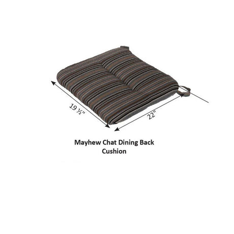 Berlin Gardens Mayhew Chat Dining Back Cushion - MCDB1922 2