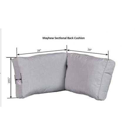 Berlin Gardens Mayhew Sectional Back Cushion (Corded) - MCB1958 2