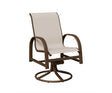 Berlin Gardens Murphy Padded Sling Swivel Rocker Dining Chair - MSRDPS