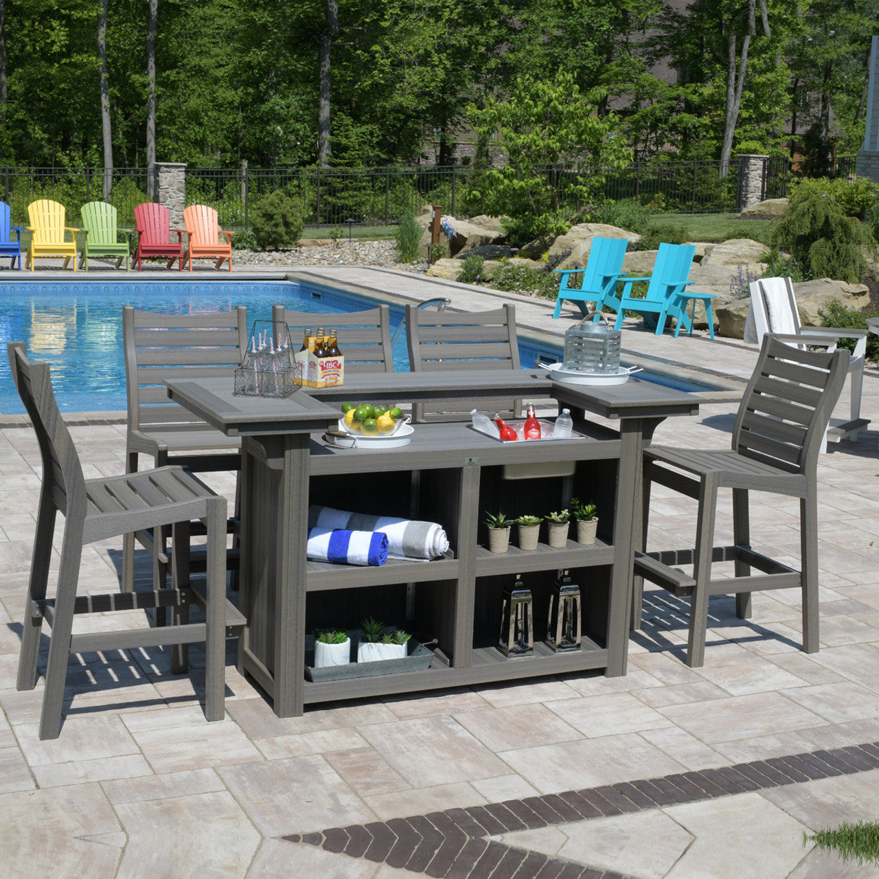 Berlin Gardens Outdoor Island with Ice Bowl - ODIS4272IB 3