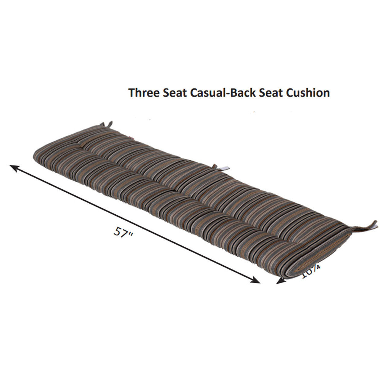 Berlin Gardens Three Seat Casual Seat Cushion - LSC1858 2