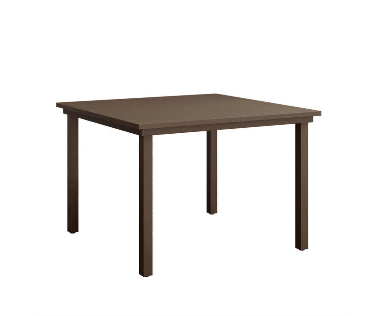 Berlin Gardens Vida Aluminum 44" Square Dining Table - VAST0044D
