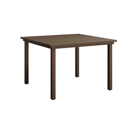 Berlin Gardens Vida Aluminum 44" Square Dining Table - VAST0044D