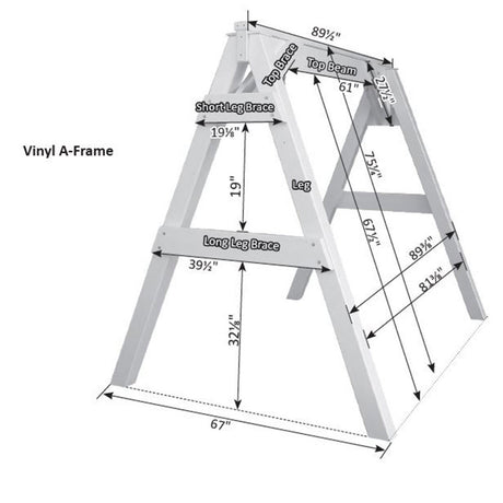 Berlin Gardens Vinyl A-Frame - VAF920 3