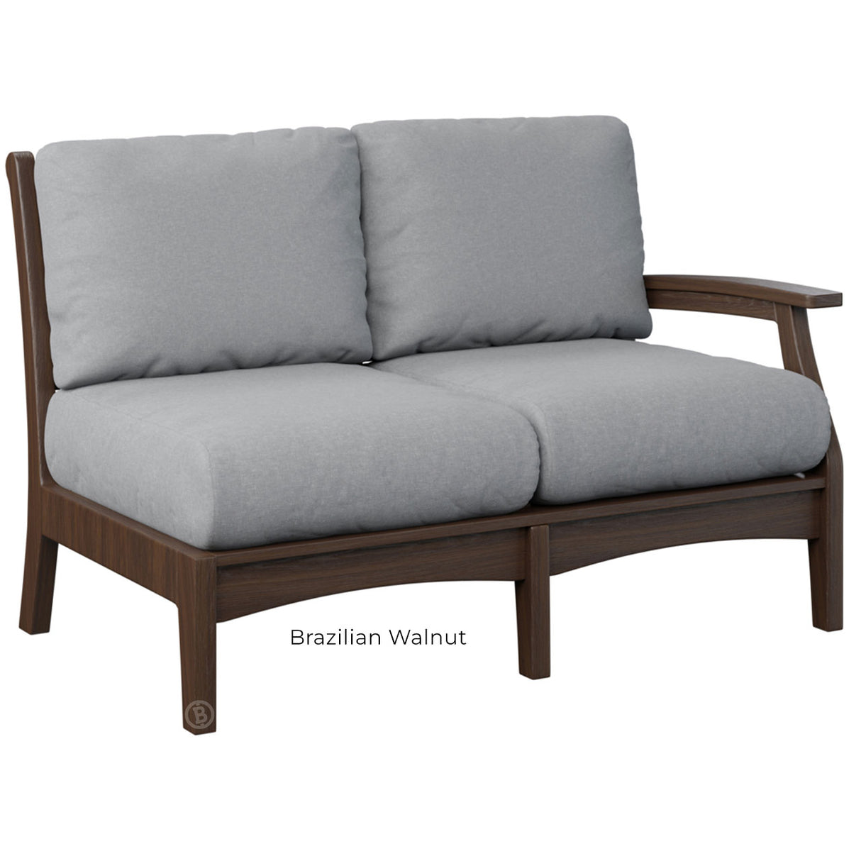 Berlin Gardens Classic Terrace Left Arm Loveseat