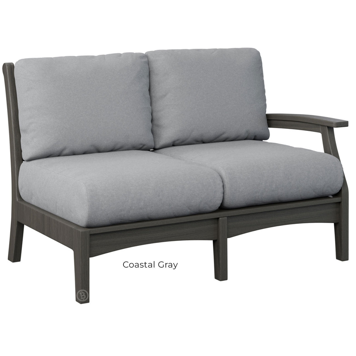 Berlin Gardens Classic Terrace Left Arm Loveseat