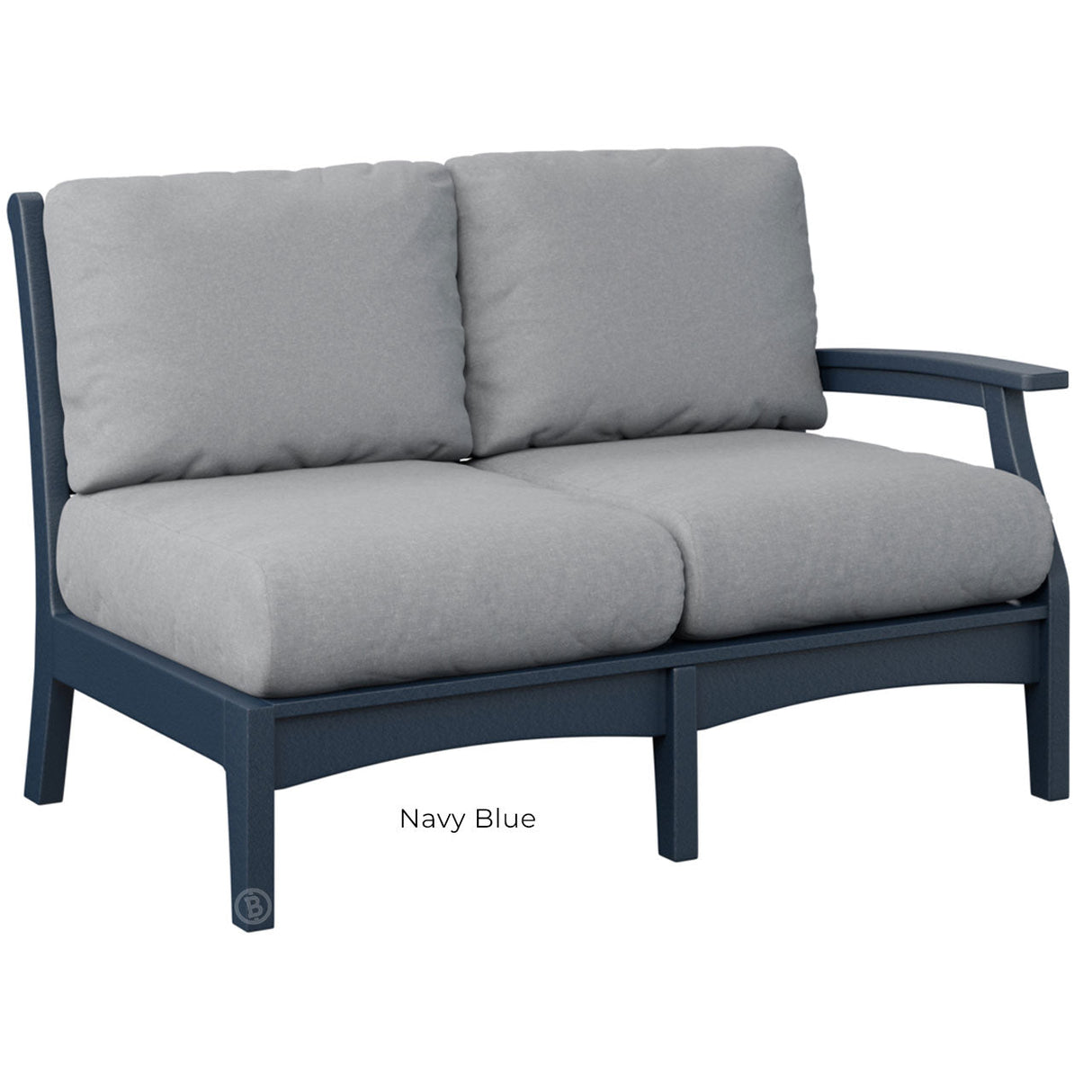 Berlin Gardens Classic Terrace Left Arm Loveseat