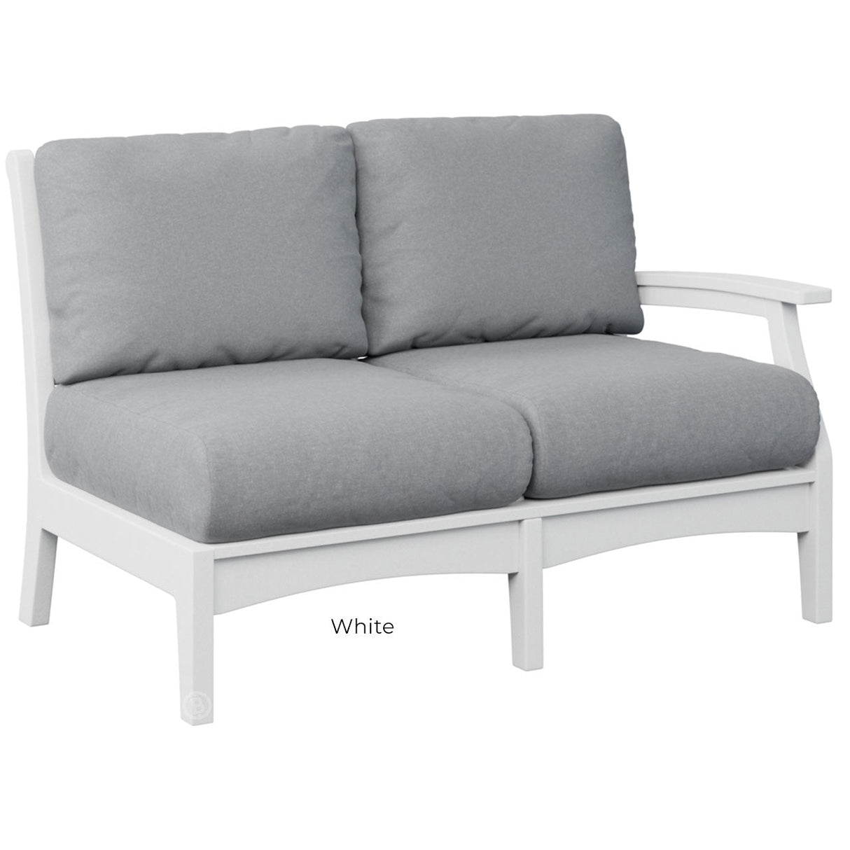 Berlin Gardens Classic Terrace Left Arm Loveseat