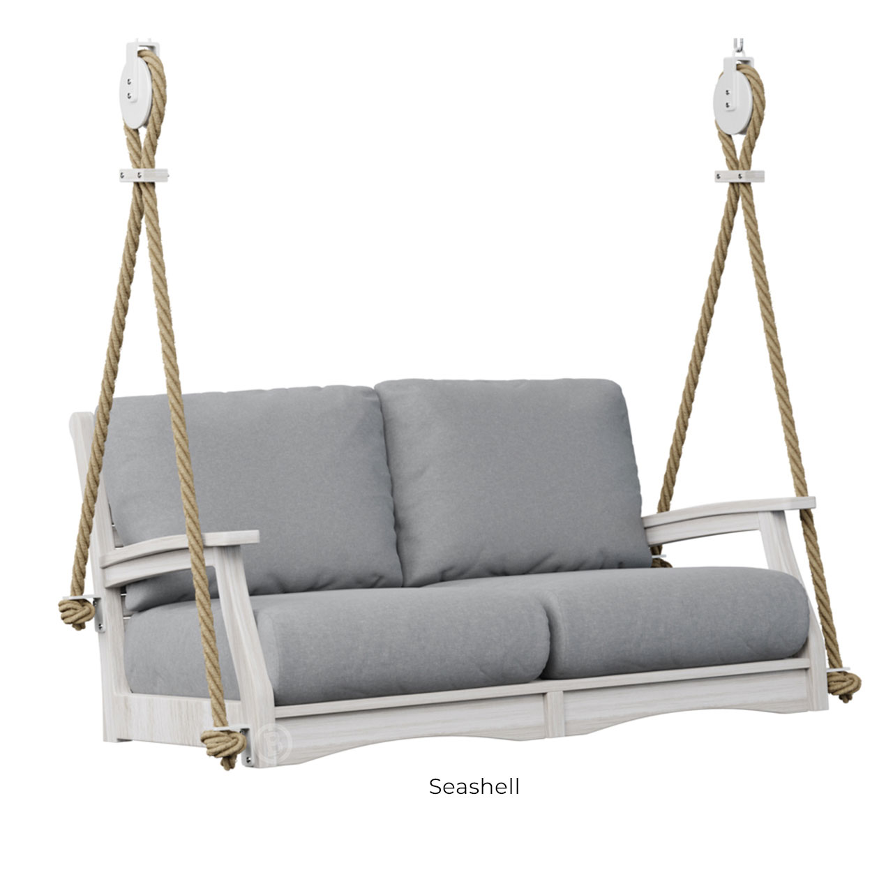 Berlin Gardens Classic Terrace Loveseat Swing