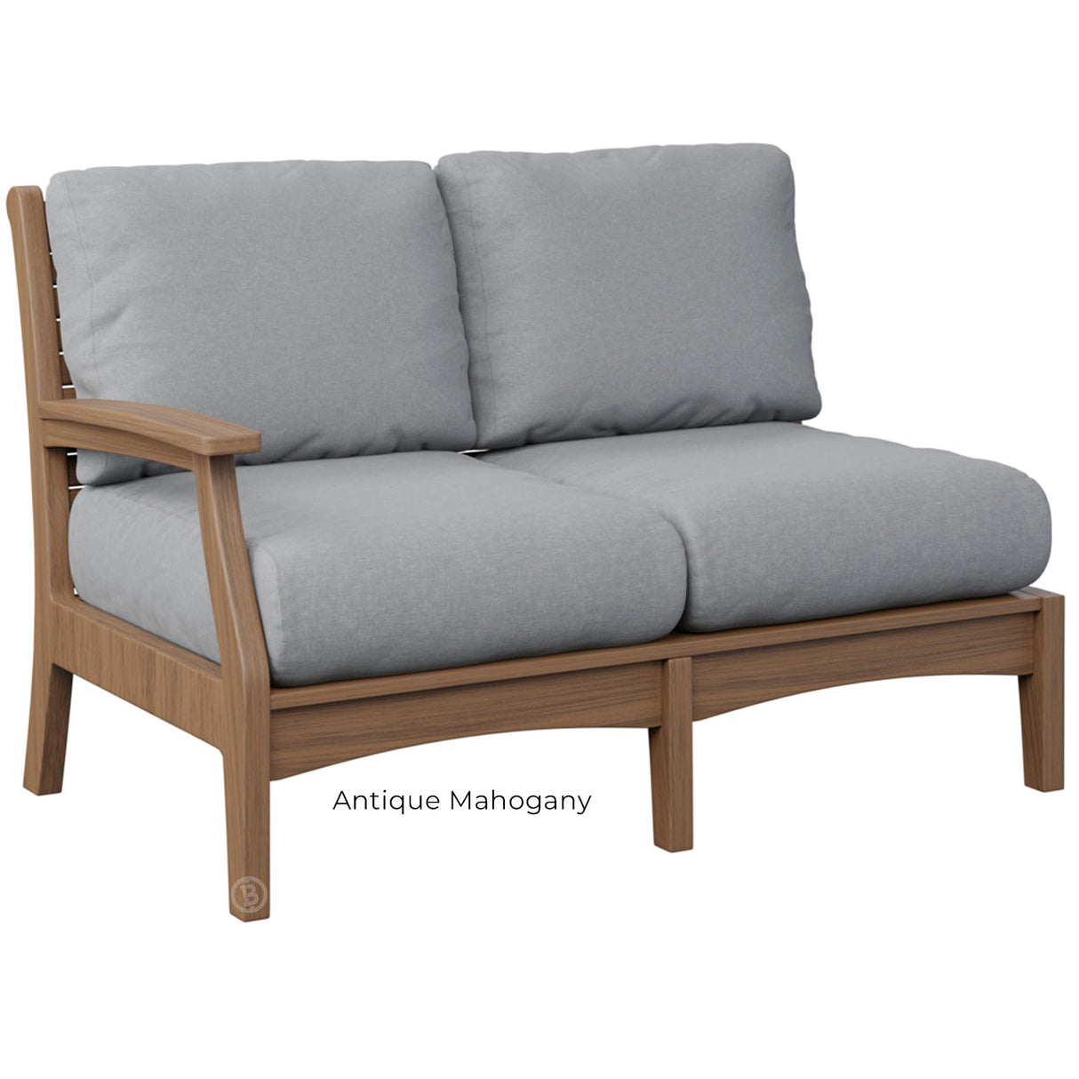 Berlin Gardens Classic Terrace Right Arm Loveseat