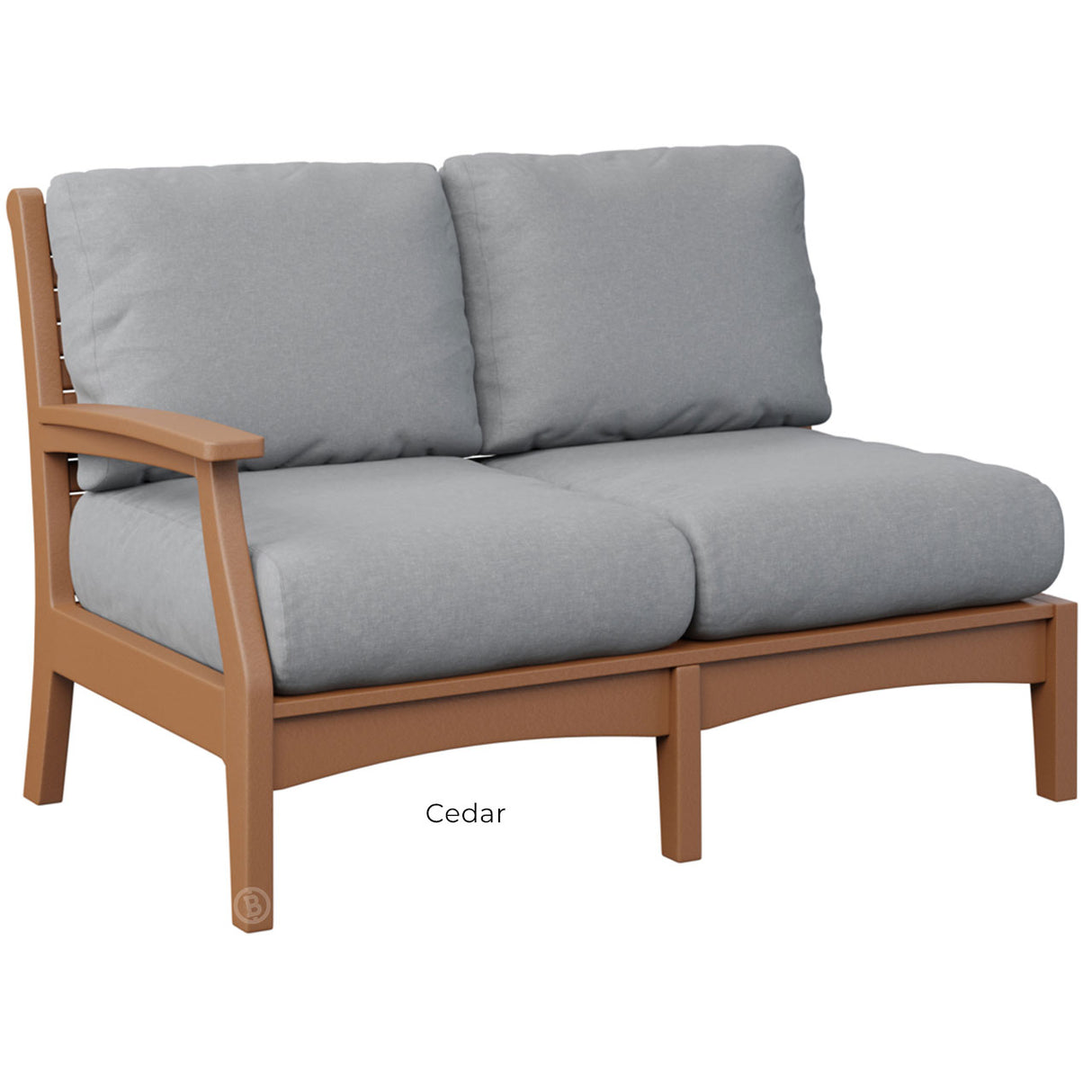Berlin Gardens Classic Terrace Right Arm Loveseat