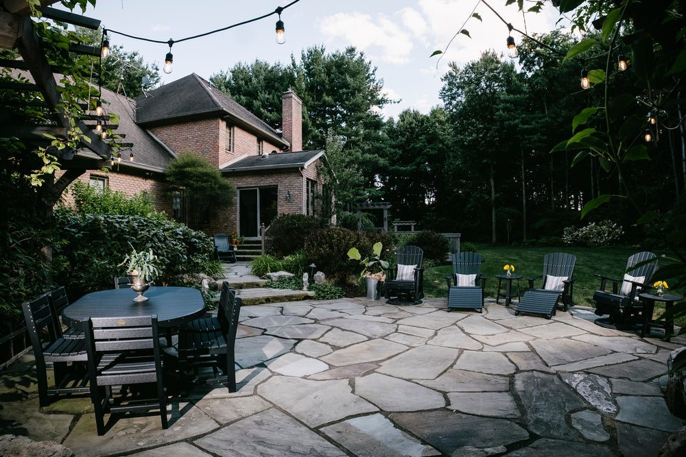 LuxCraft 4' x 6' Oval Table - Dining Height Additional Image - 3