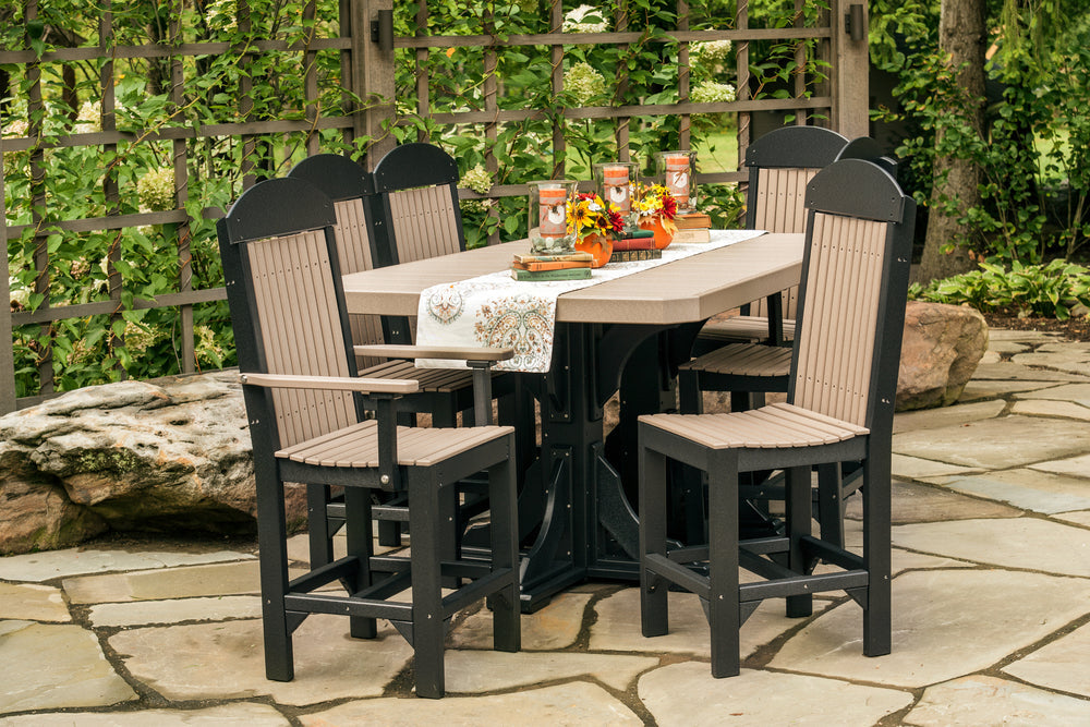 LuxCraft 4' x 6' Rectangular Table - Dining Height Additional Image - 6