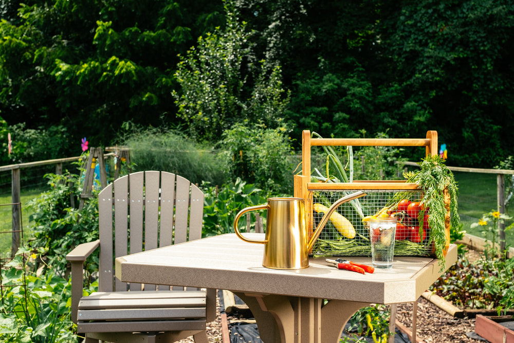 LuxCraft 41" Square Table - Bar Height Additional Image - 1