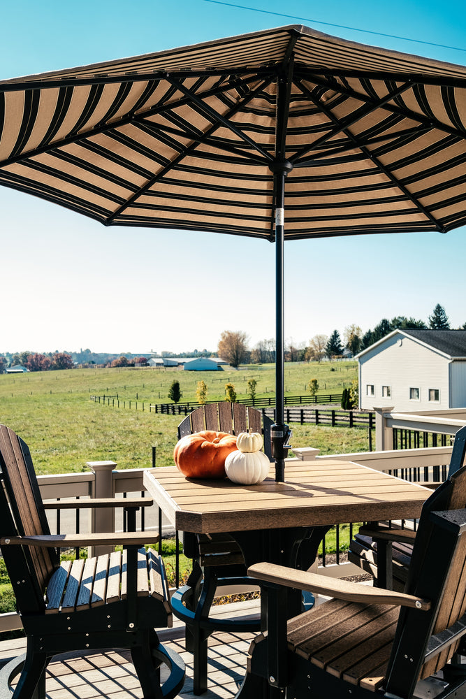 LuxCraft 41" Square Table - Counter Height Additional Image - 2