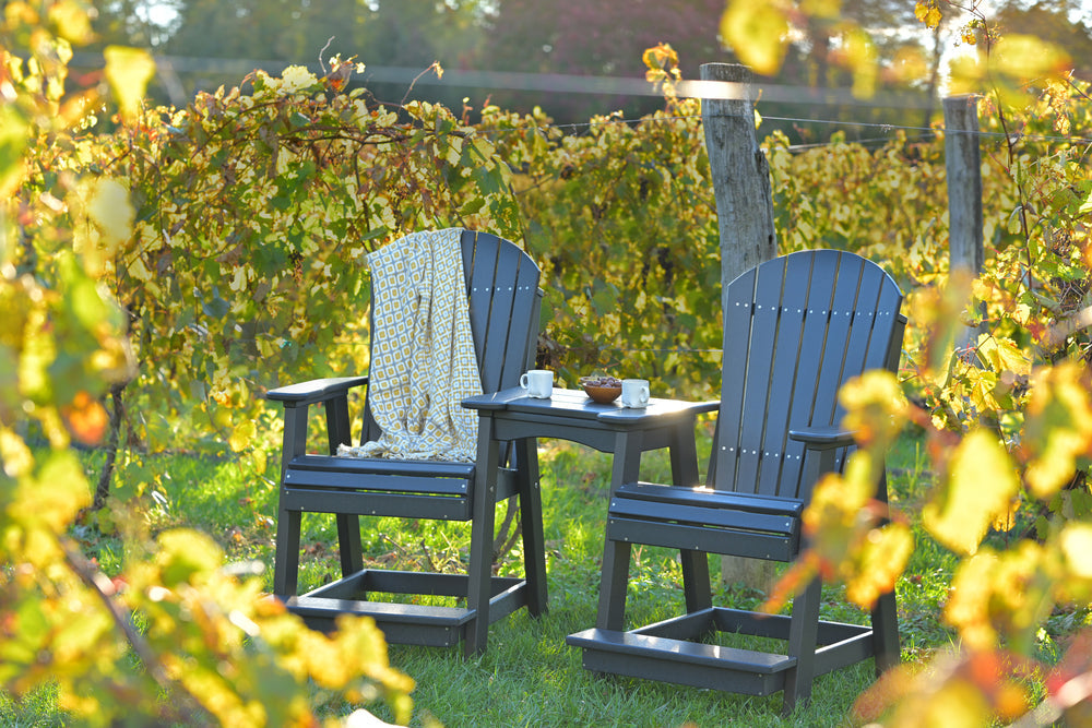 LuxCraft Balcony Tete-a-Tete Table Additional Image - 1