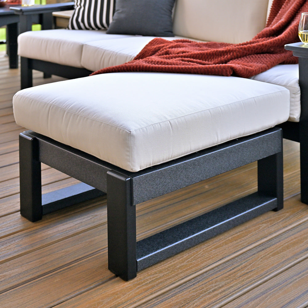 LuxCraft Lanai Deep Seating Ottoman Additional Image - 1