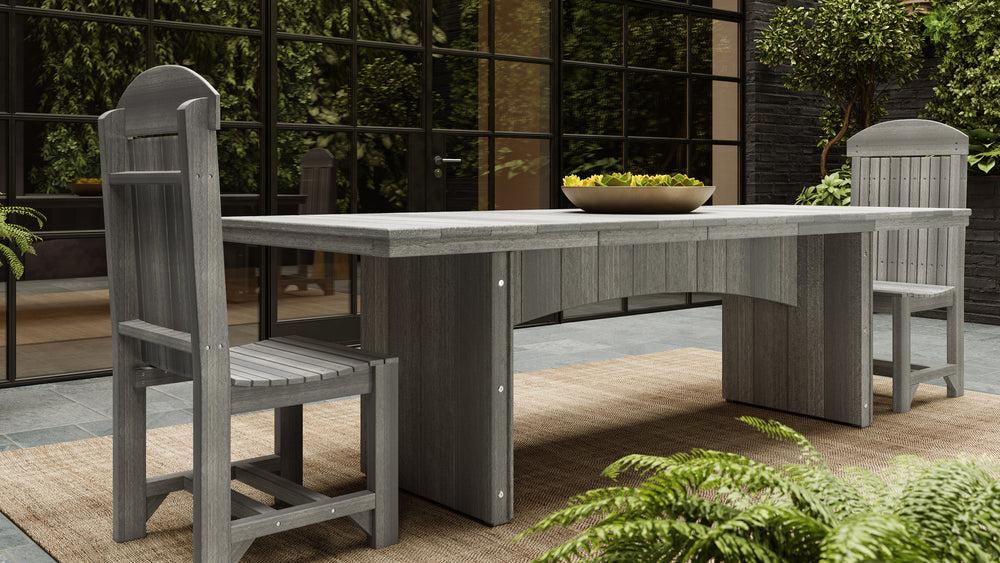 LuxCraft Urban 3' x 8' Rectangular Dining Table - Bar Height Additional Image - 1