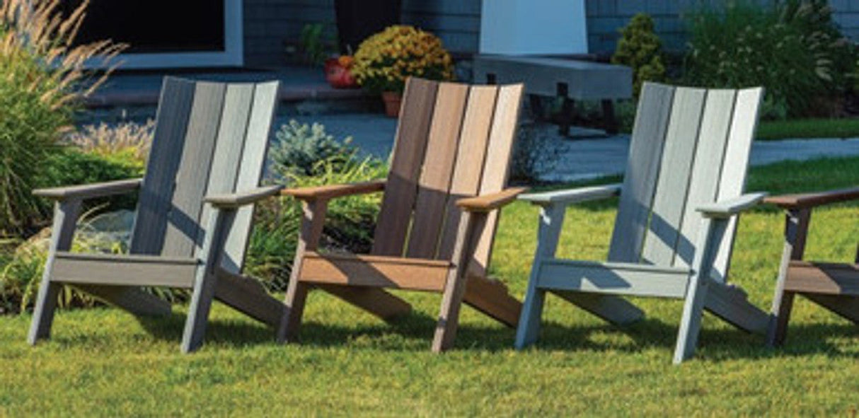Seaside Casual 5 Piece Adirondack Chairs MAD Collection - SC5PCMC-23 1