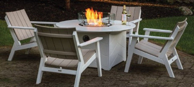 Seaside Casual 5 Piece Dining Aura Collection - SC5PDAC-16