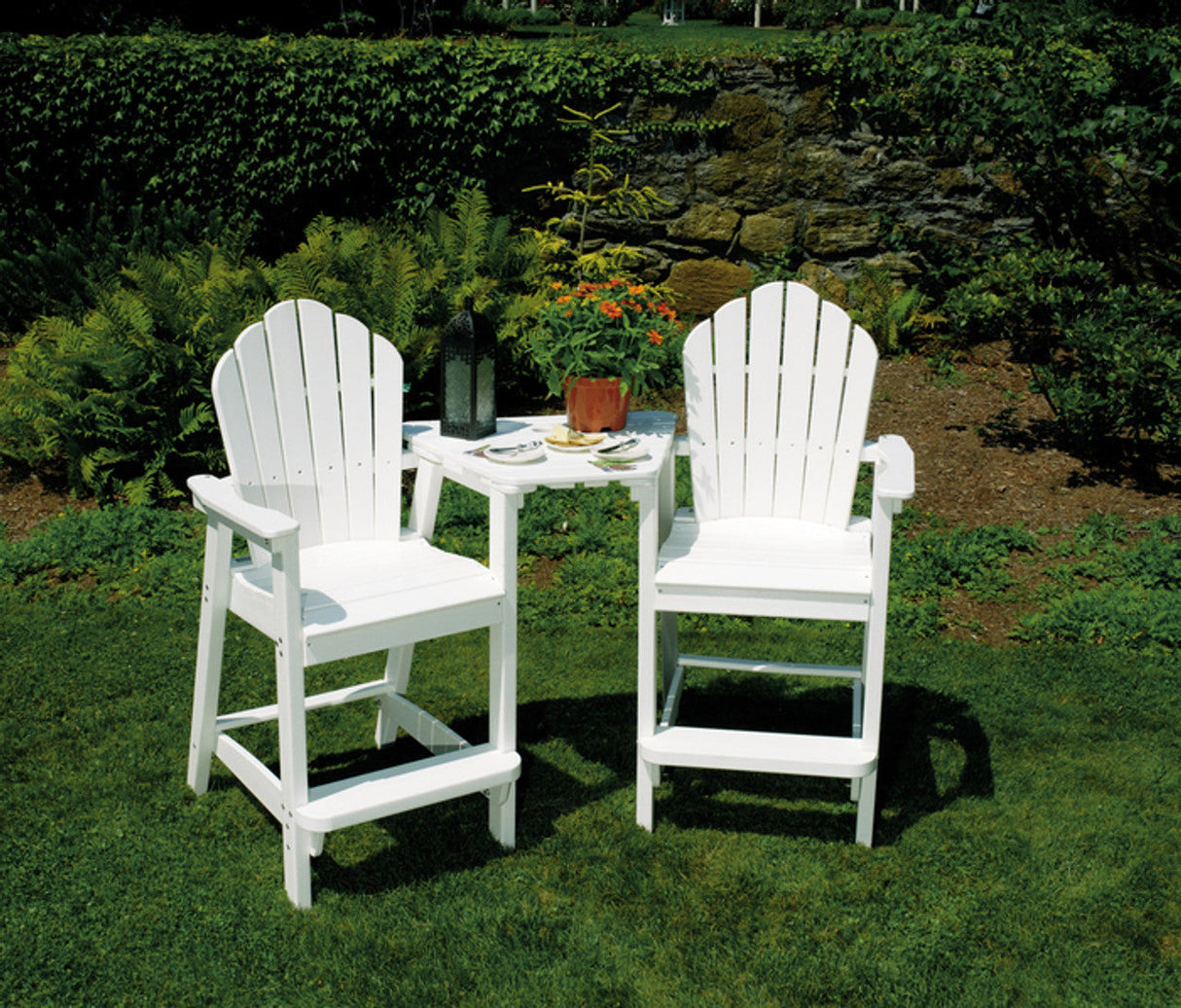 Seaside Casual Adirondack Dining, Bar, & Balcony Chair Tete-a-tete - SC-032 1