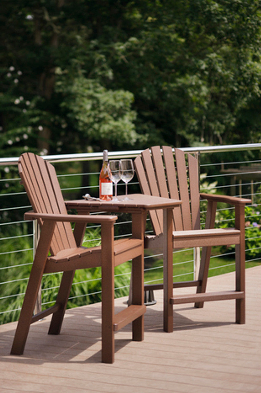 Seaside Casual Adirondack Dining, Bar, & Balcony Chair Tete-a-tete - SC-032 3