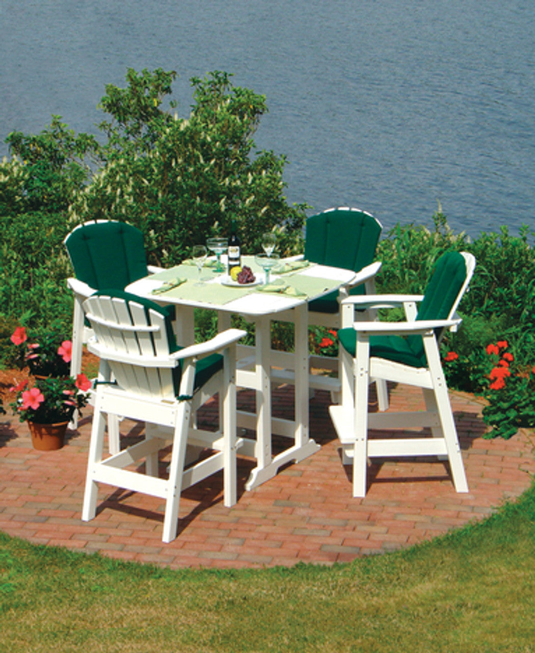 Seaside Casual Adirondack Shellback Bar Chair - SC-060 3