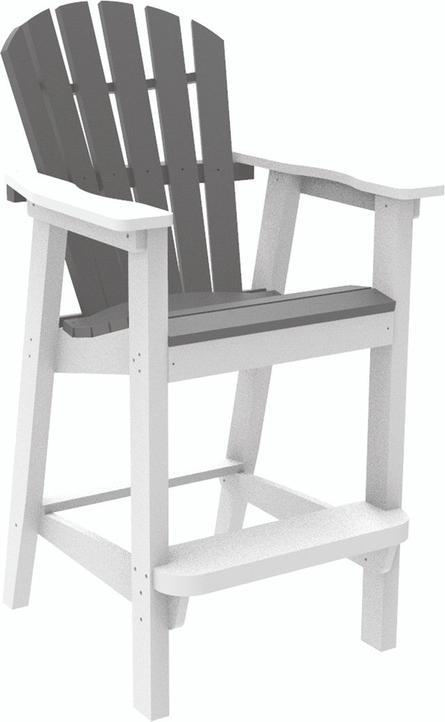 Seaside Casual Adirondack Shellback Bar Chair - SC-060
