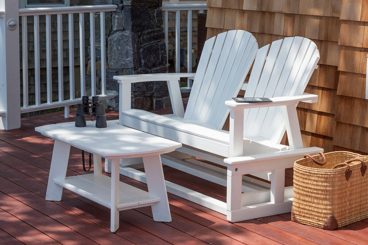 Seaside Casual Adirondack Shellback Glider - SC-016 1