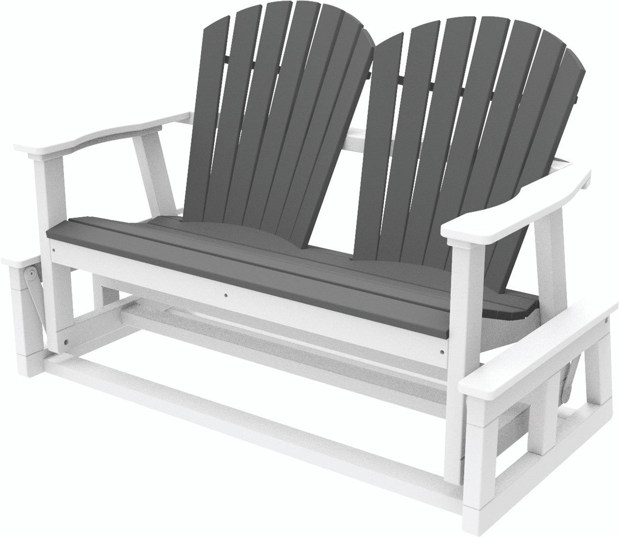 Seaside Casual Adirondack Shellback Glider - SC-016