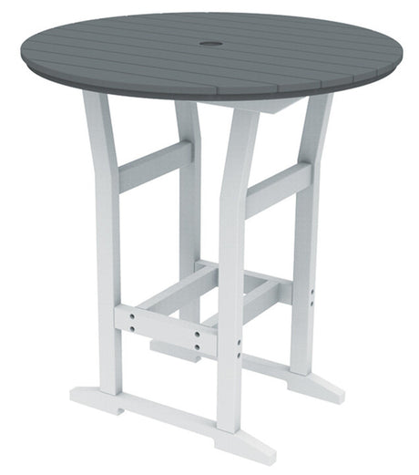 Seaside Casual Coastline Cafe Round Bar Table - SC-329