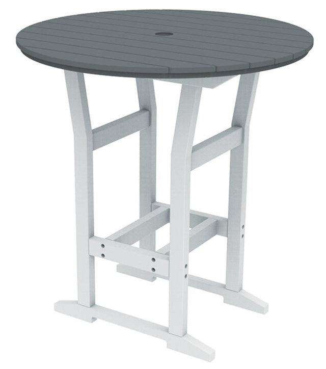 Seaside Casual Coastline Cafe Round Bar Table - SC-329