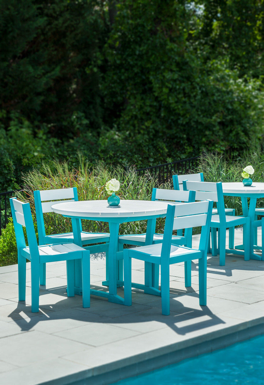 Seaside Casual Coastline Cafe Round Dining Table - SC-323 2