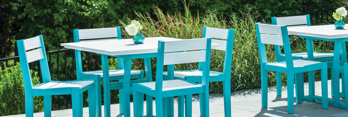 Seaside Casual Coastline Cafe Square Dining Table - SC-324 1