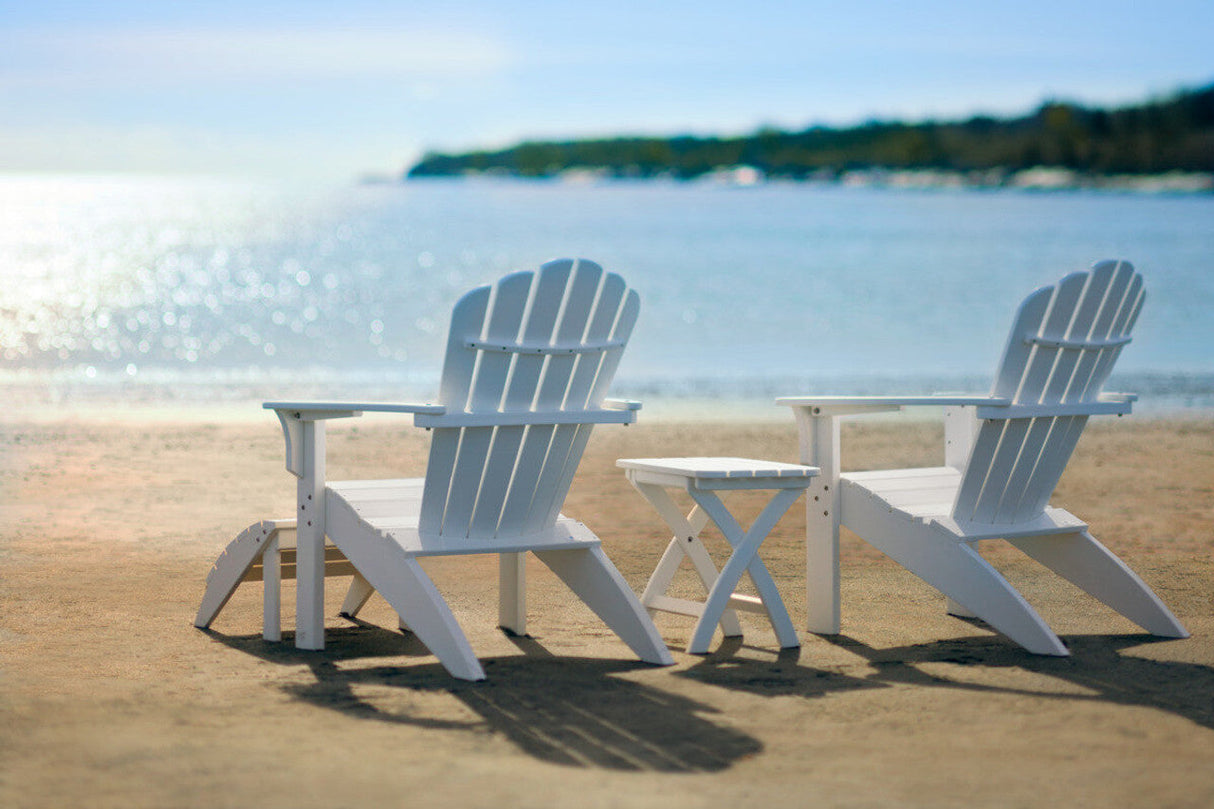 Seaside Casual Coastline Harbor View Folding Side Table - SC-321 2