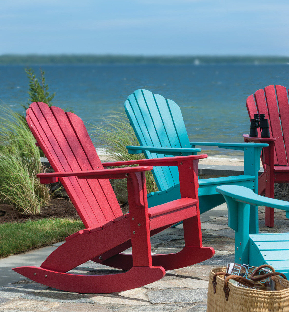 Seaside Casual Coastline Harbor View Rocker - SC-302 1