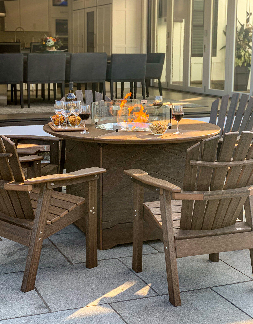 Seaside Casual Fire Table 6" Dining Height Riser - SC-901R6