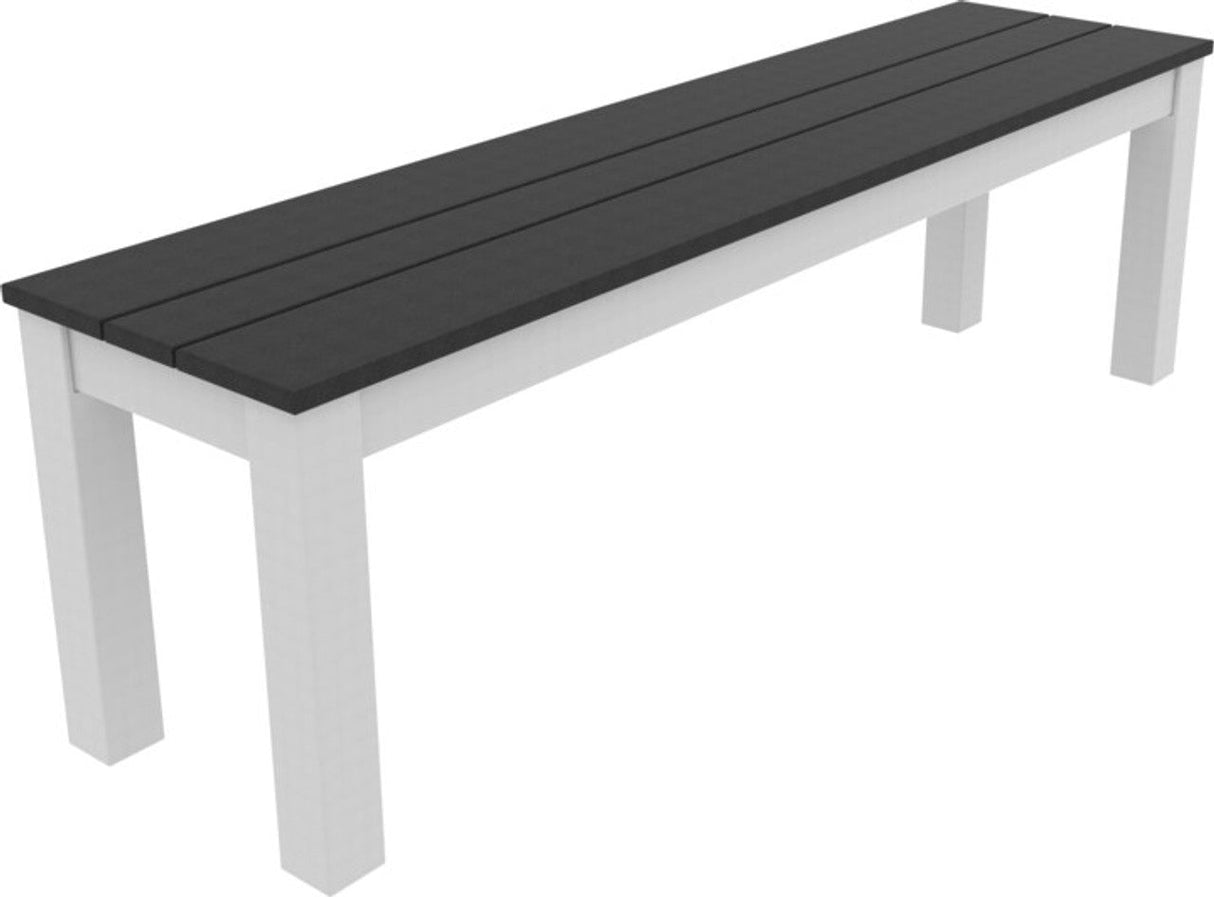 Seaside Casual Greenwich 80" Dining Bench Slatted - SC-611S