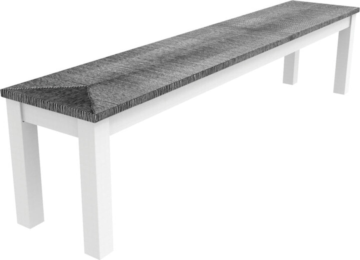 Seaside Casual Greenwich 80" Dining Bench Woven - SC-611W
