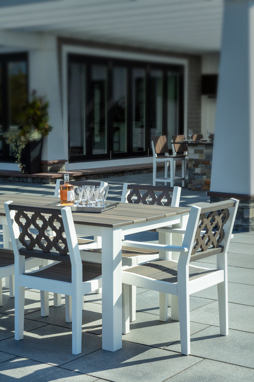 Seaside Casual Greenwich Dining Side Chair Provencal Back - SC-601P 2