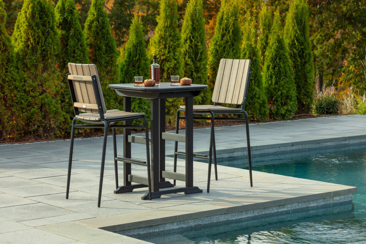 Seaside Casual HIP Stackable Bar Side Chair - SC-408 1