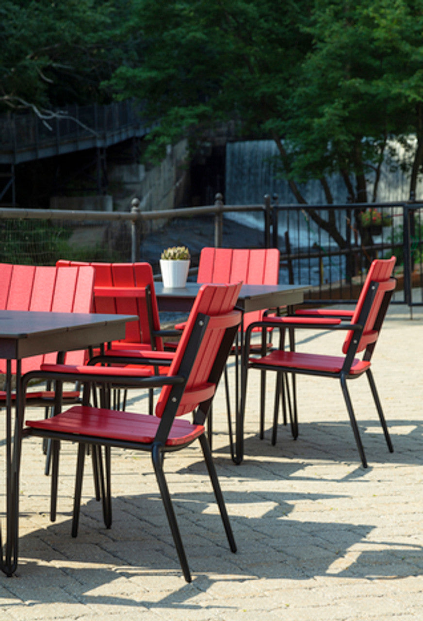 Seaside Casual HIP Stackable Dining Arm Chair - SC-410 2