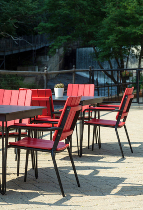 Seaside Casual HIP Stackable Dining Arm Chair - SC-410 2