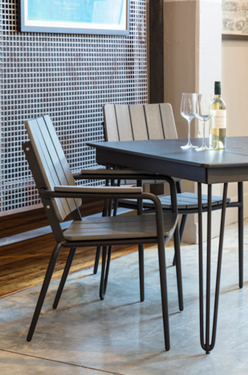 Seaside Casual HIP Stackable Dining Arm Chair - SC-410 3