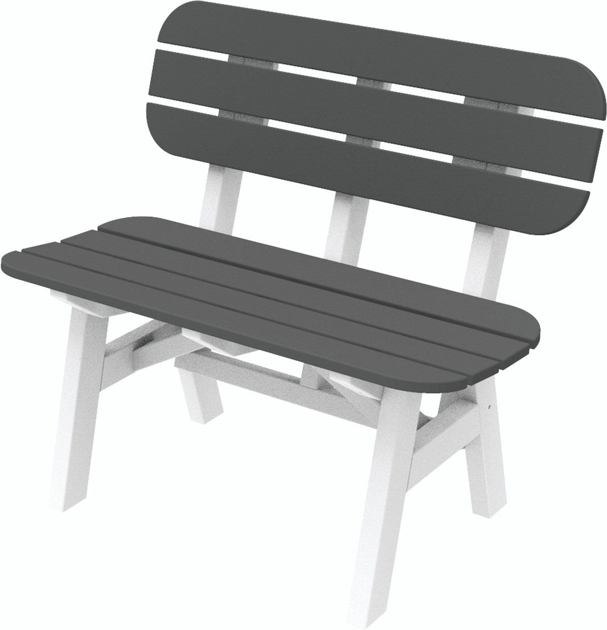 Seaside Casual Portsmouth 3 ft Bench - SC-044