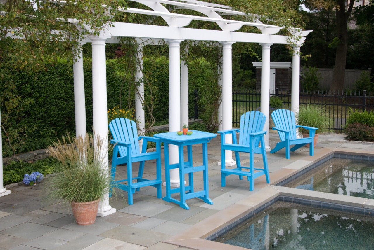 Seaside Casual Portsmouth Bar Table 30" x 30" - SC-057 1