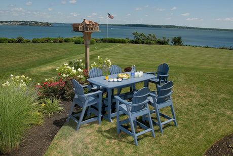 Seaside Casual Portsmouth Bar Table 42" x 72 - SC-086 1