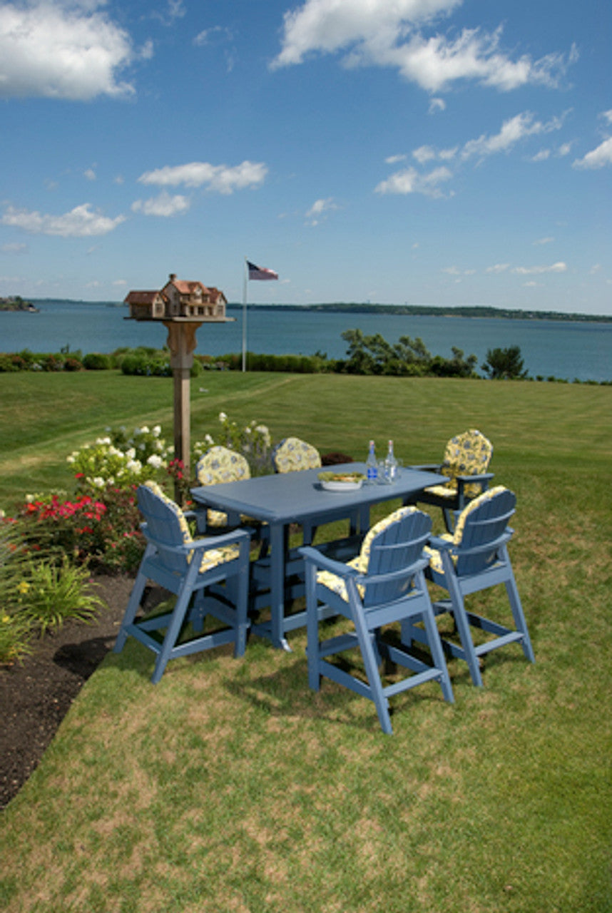 Seaside Casual Portsmouth Bar Table 42" x 72 - SC-086 2