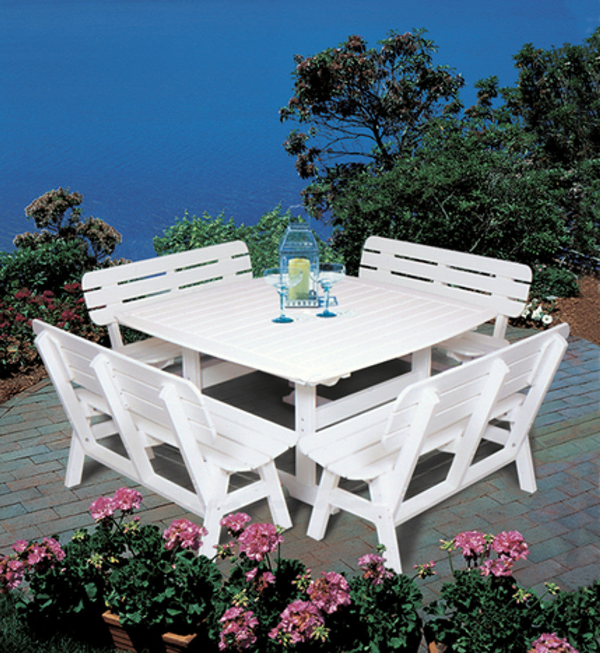 Seaside Casual Portsmouth Dining Table 56" x 56" - SC-046 2