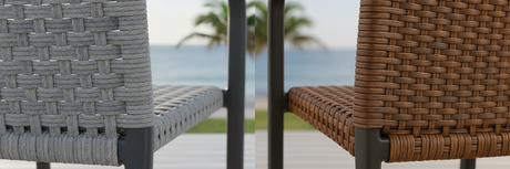 Seaside Casual Woven Rope and Wicker